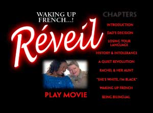 dvd menu waking up french